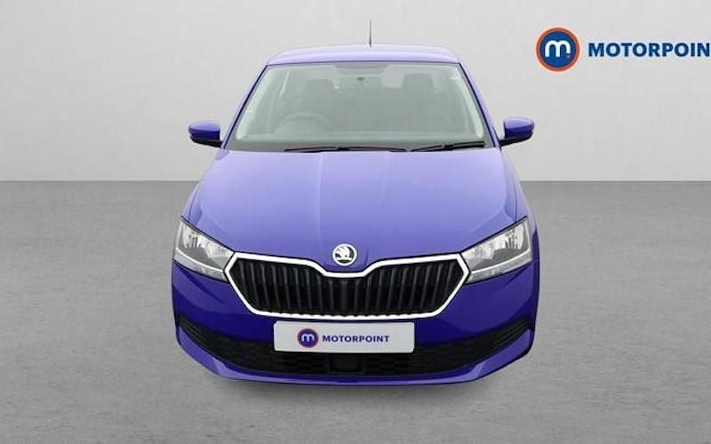 Used Skoda Fabia 60 HP (44 kW) 2020 Blue Hatchback