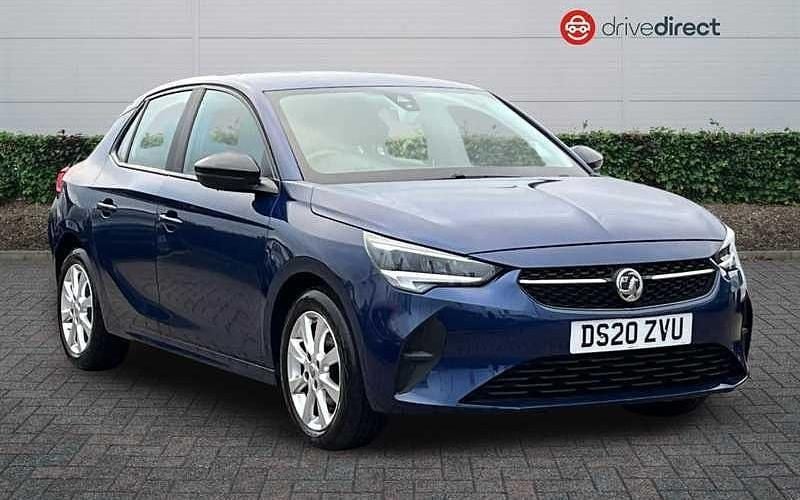 Used Vauxhall Corsa 75 HP (55 kW) 2020 Blue Hatchback