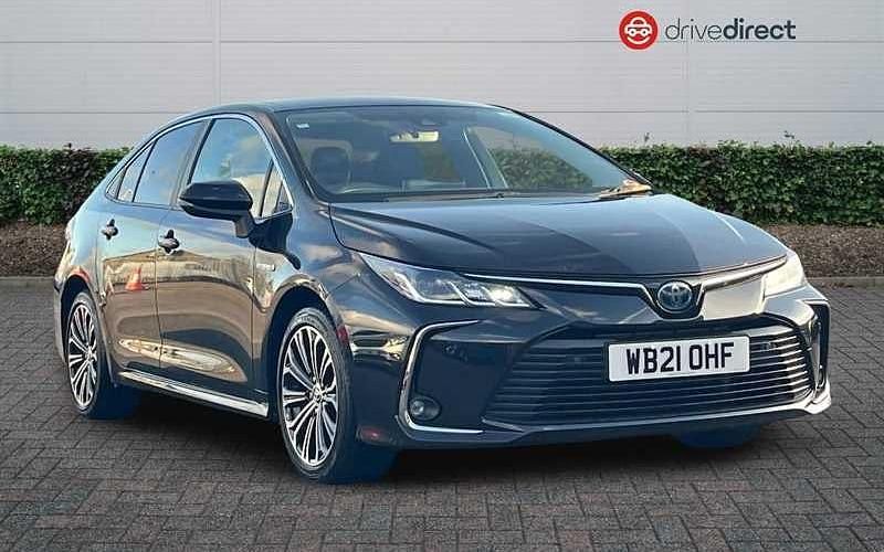 Black Used 2021 Toyota Corolla Design Sedan | £19,298 (Fair price) - Image 1/4