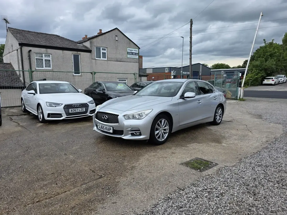 Used Infiniti Q50 Premium Executive 2015 Silver Sedan