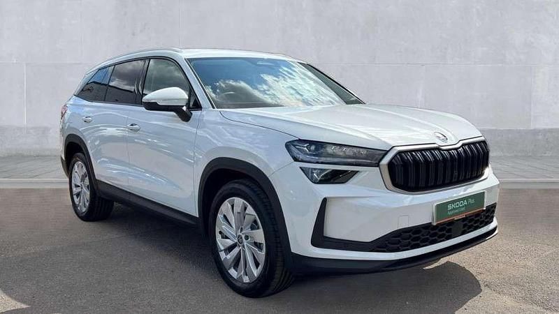 Moon white metallic Used 2025 Skoda Kodiaq SE L SUV | £33,536 (A bit pricey) - Image 1/4