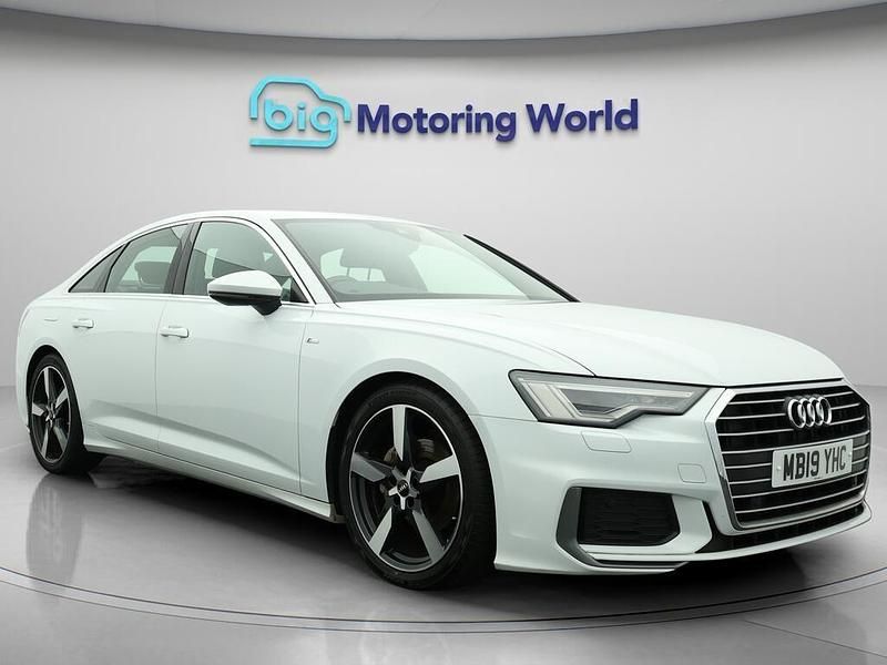 White Used 2019 Audi A6 S-Line Sedan | £19,700 (A bit pricey) - Image 1/4