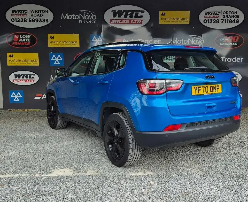 Used Jeep Compass Night Eagle 140 HP (102 kW) 2020 Blue SUV