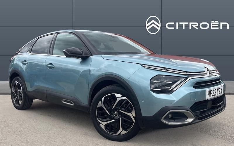 Blue Used 2022 Citroën C4 PureTech Hatchback | £13,761 (Fair price) - Image 1/4