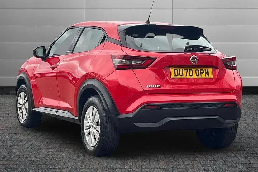 Used Nissan Juke Visia 117 HP (86 kW) 2020 Red SUV