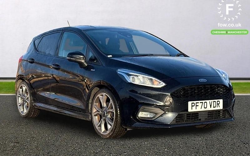 Used Ford Fiesta ST-Line X 125 HP (91 kW) 2021 Black Hatchback