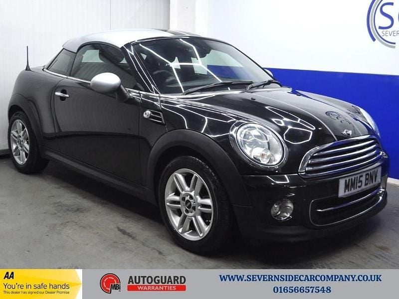 Black Used 2015 Mini Cooper Coupé Coupe | £4,995 (Good price) - Image 1/4