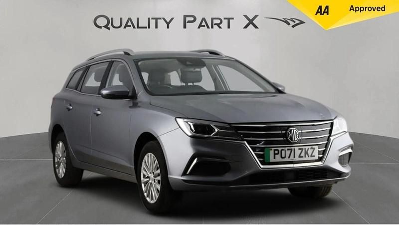 Silver Used 2021 MG MG5 EV Exclusive Estate | £8,695 (Fair price) - Image 1/4