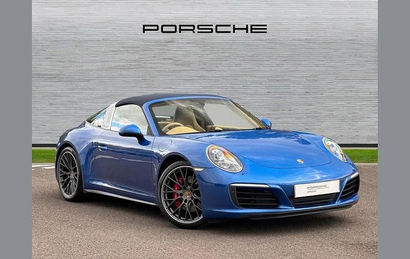 Used Porsche 911 420 HP (308 kW) 2016 Blue Cabriolet