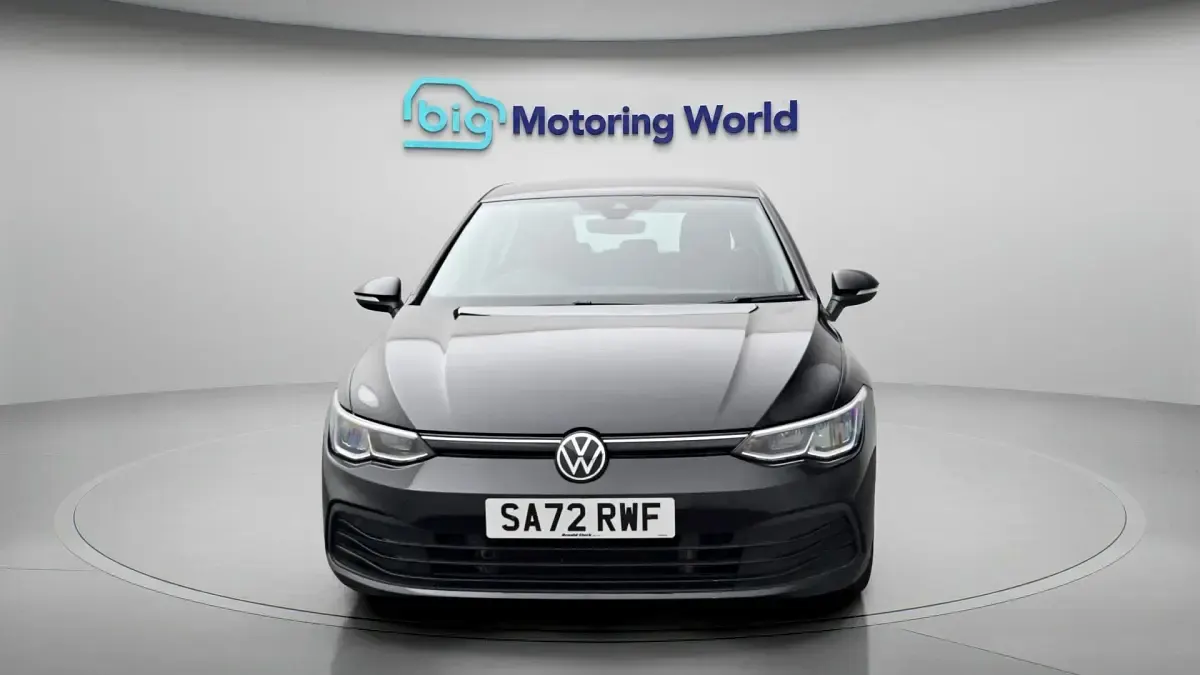 Used VW Golf VIII S 150 HP (110 kW) 2022 Black Hatchback
