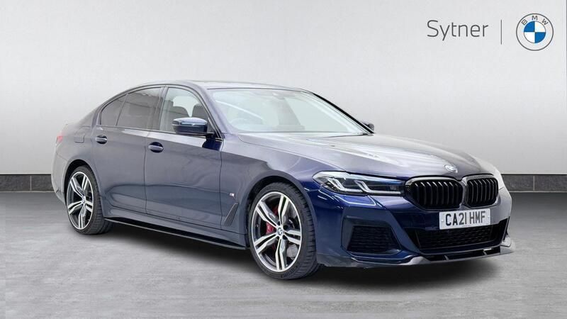 Blue Used 2021 BMW 530 M Sport | £29,250 (Fair price) - Image 1/4