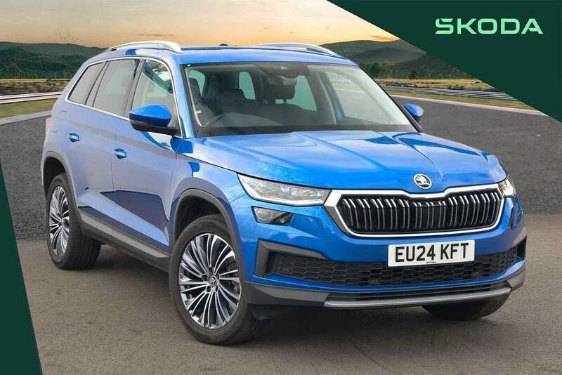 Blue Used 2024 Skoda Kodiaq SE L Executive SUV | £30,495 (Fair price) - Image 1/4