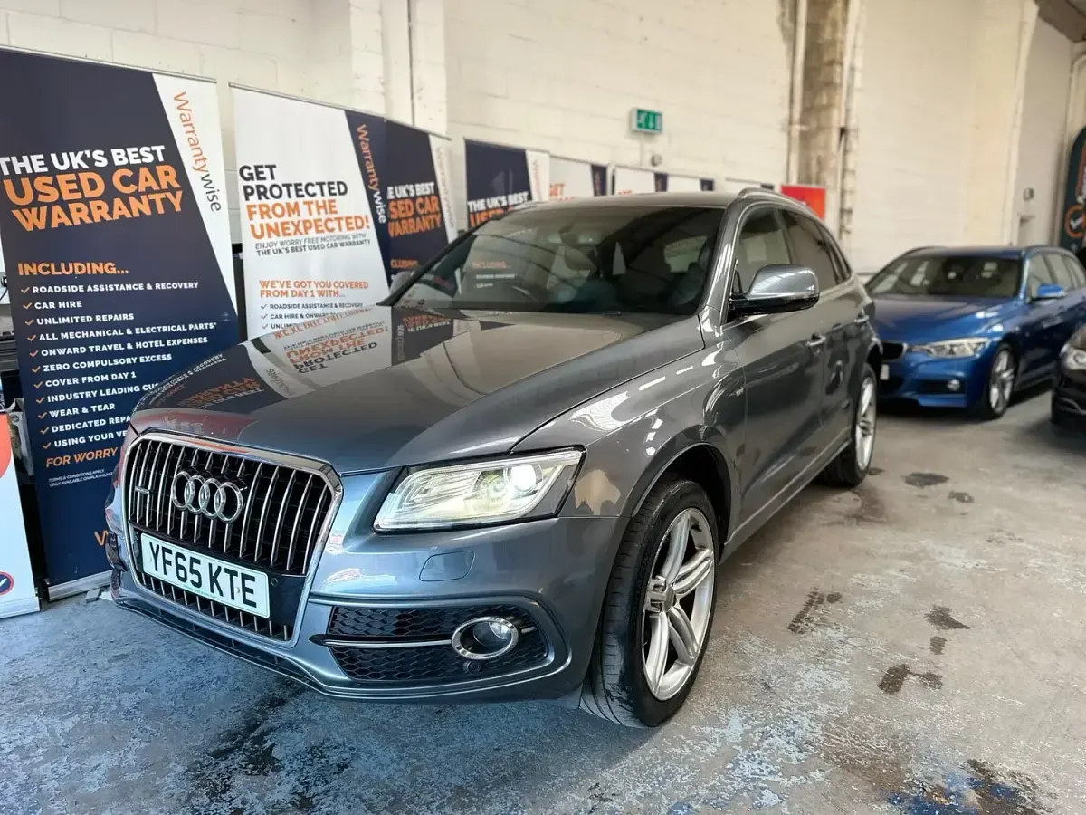 Used Audi Q5 S-line plus 150 HP (110 kW) 2015 Grey SUV