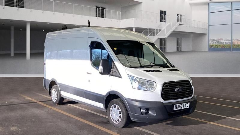 Used Ford Transit 130 HP (95 kW) 2018 White Van
