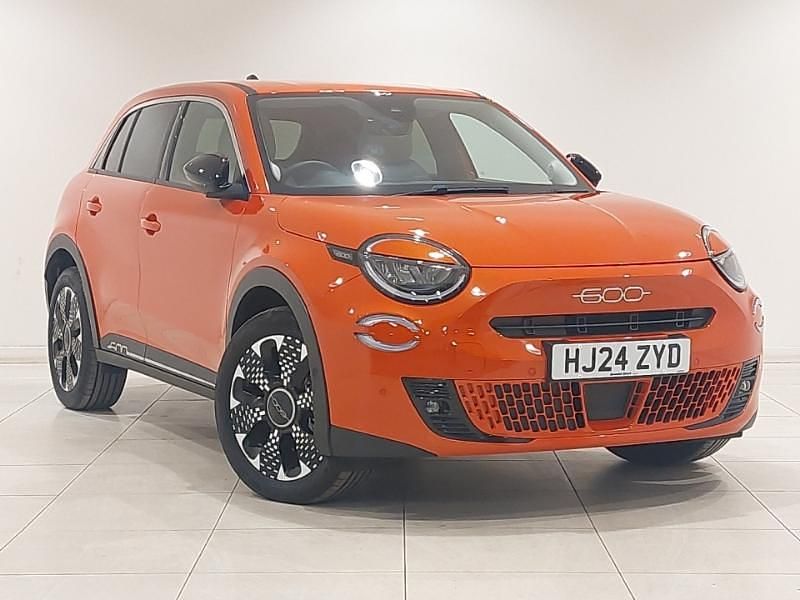 Orange Used 2024 Fiat 600 La Prima Hatchback | £21,998 (Fair price) - Image 1/4
