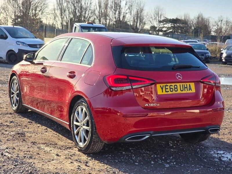 Used Mercedes A180 Executive 116 HP (85 kW) 2018 Red Hatchback