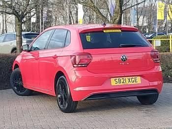 Used VW Polo Match 80 HP (58 kW) 2021 Red Hatchback