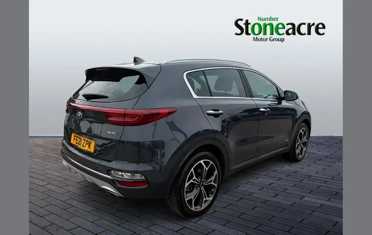 Used Kia Sportage GT-Line 174 HP (127 kW) 2021 Grey SUV
