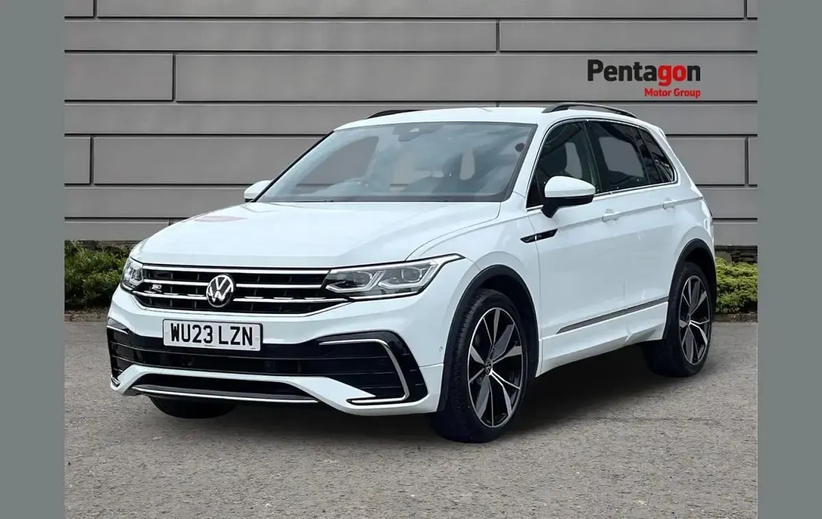 Used VW Tiguan R-line 147 HP (108 kW) 2023 White SUV