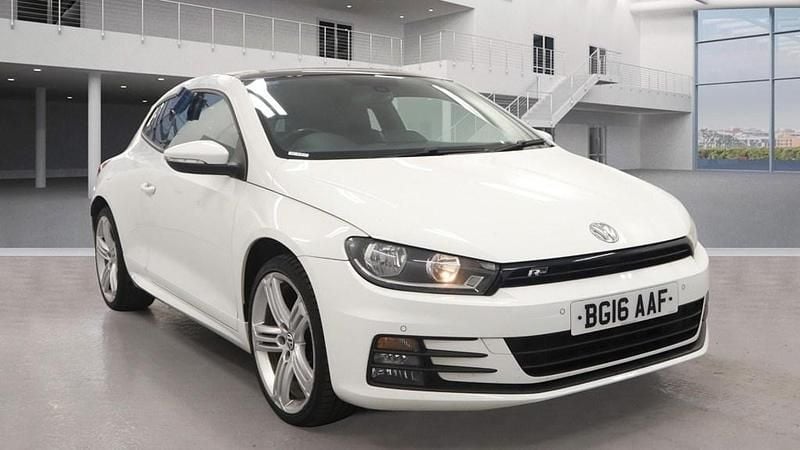 White Used 2016 VW Scirocco R-line Coupe | £6,795 (Super price) - Image 1/4