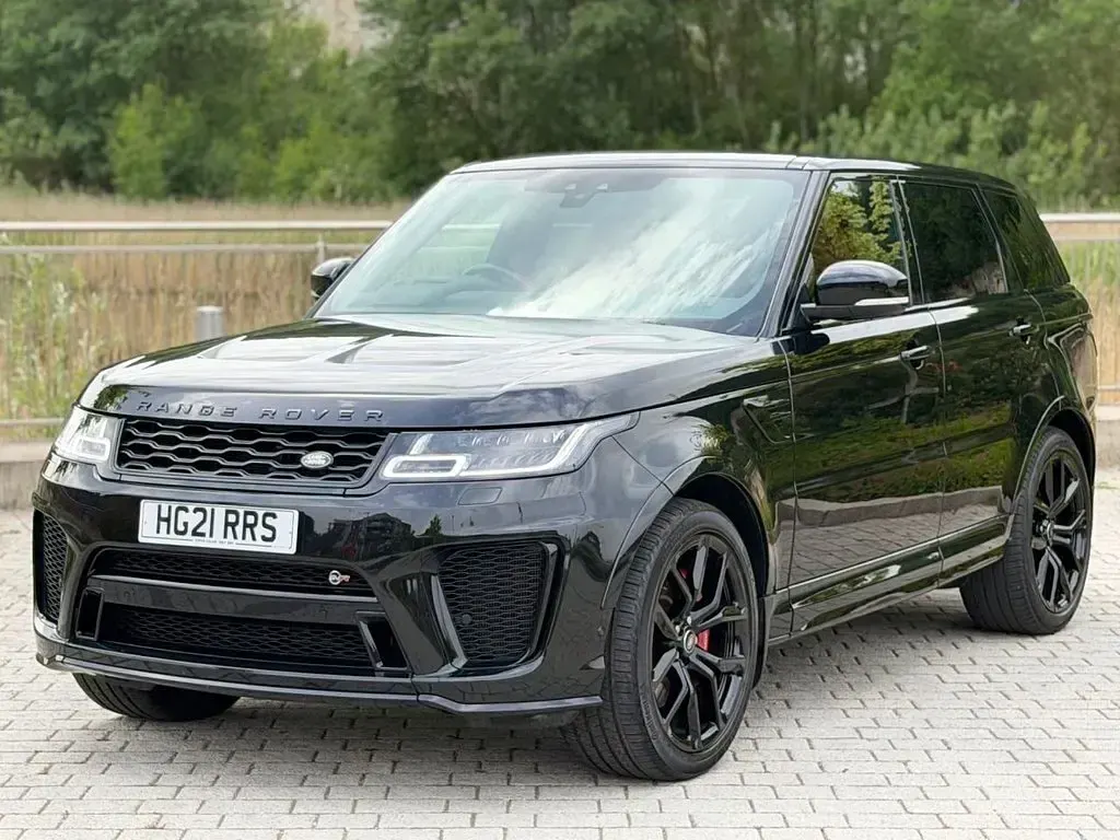 Used Land Rover Range Rover Sport SVR 575 HP (422 kW) 2021 Black SUV