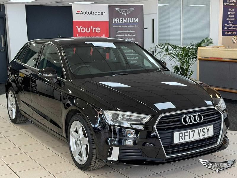Used Audi A3 Sportback Sport 2017 Black Hatchback