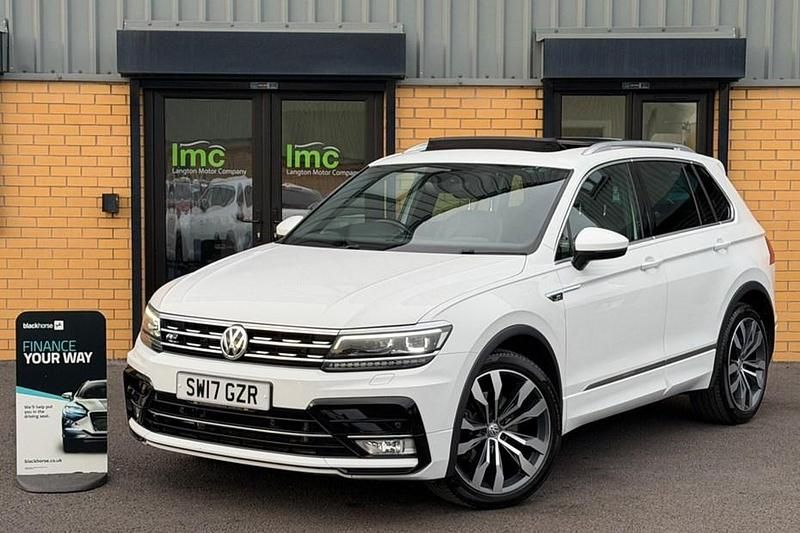 White Used 2017 VW Tiguan R-line SUV | £17,995 (Fair price) - Image 1/1