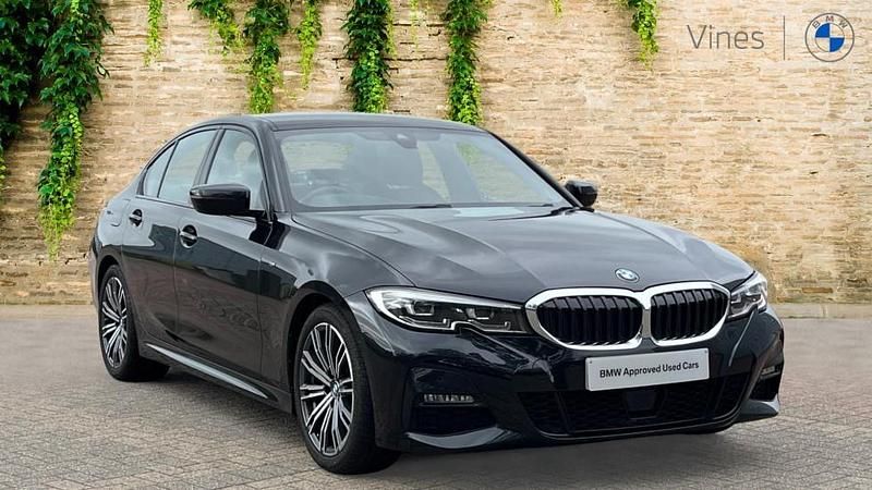 Black Used 2019 BMW 320 M Sport Sedan | £19,586 (A bit pricey) - Image 1/4