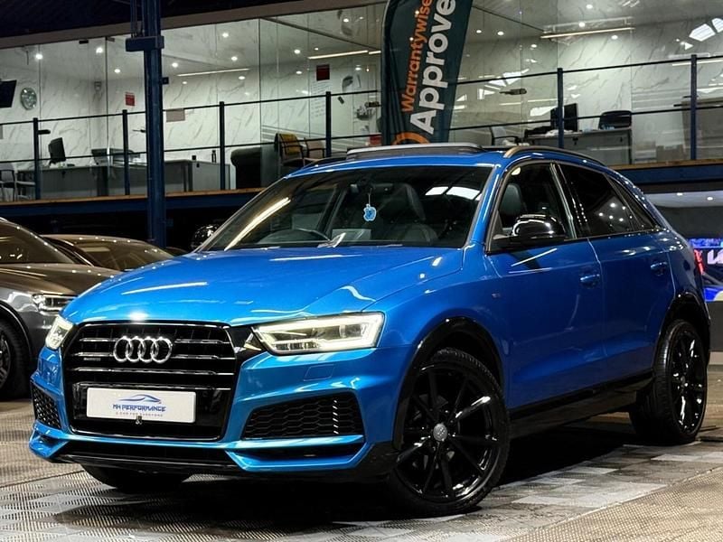 Blue Used 2017 Audi Q3 Black Edition SUV | £13,695 (Fair price) - Image 1/4