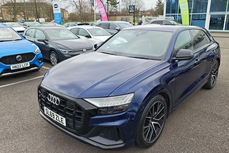 Used Audi Q8 Comfort 435 HP (319 kW) 2019 Blue SUV