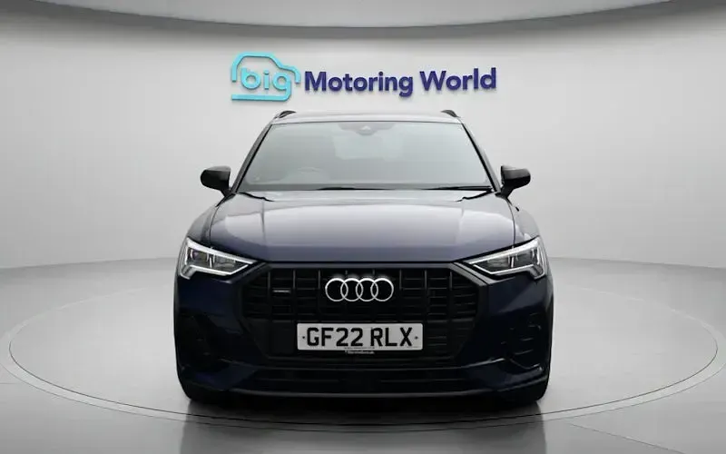 Used Audi Q3 Black Edition 190 HP (139 kW) 2022 Blue SUV