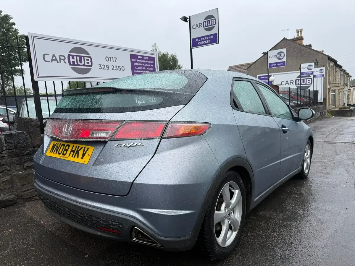 Used Honda Civic ES 140 HP (102 kW) 2008 Blue Hatchback