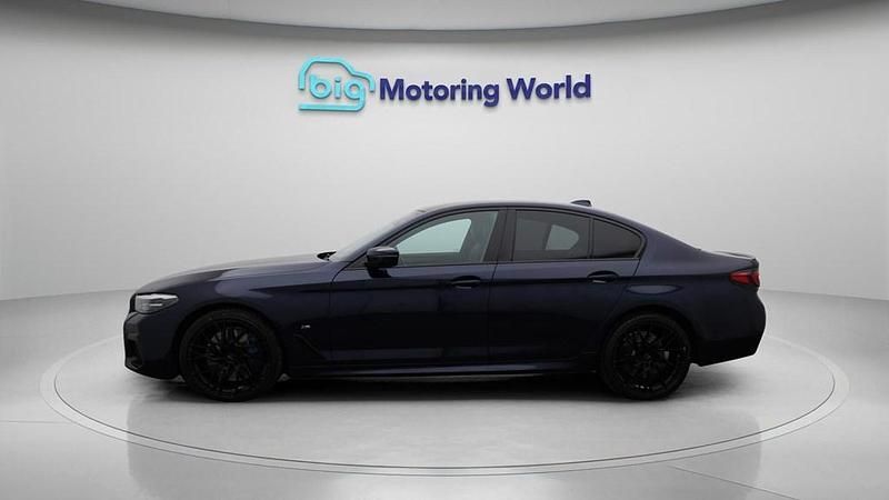 Used BMW 530 M Sport 286 HP (210 kW) 2022 Blue Sedan