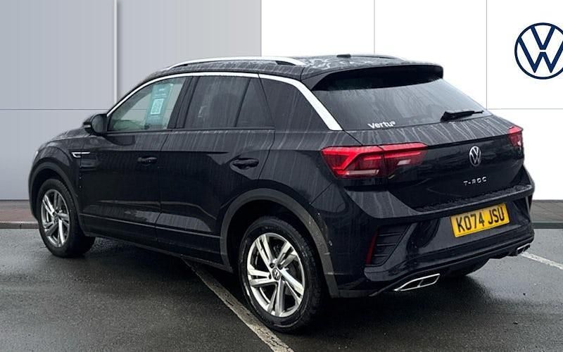 Used VW T-Roc R-line 150 HP (110 kW) 2024 Black SUV