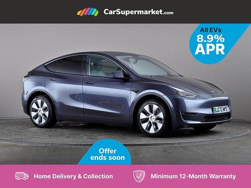 Grey Used 2022 Tesla Model Y Long Range AWD SUV | £25,397 (Fair price) - Image 1/3