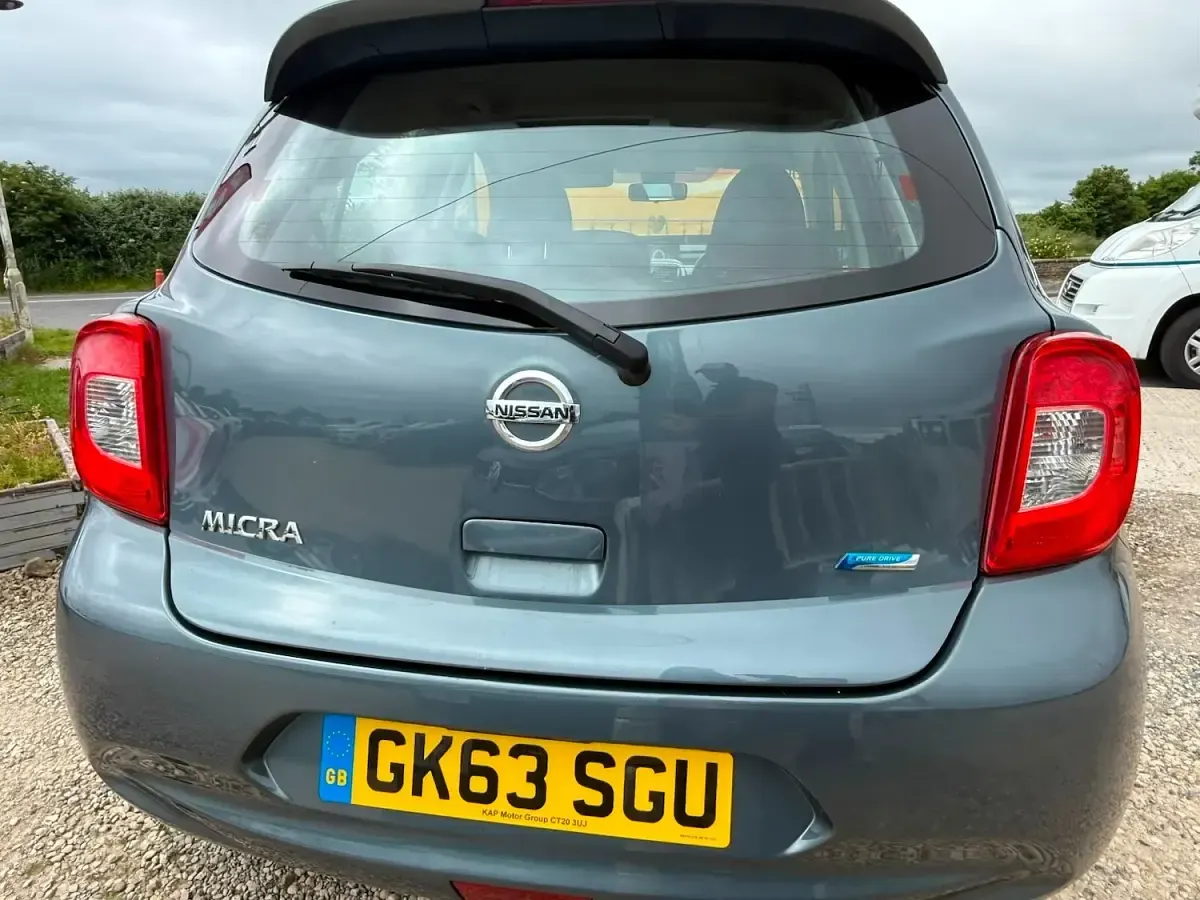 Used Nissan Micra Acenta 80 HP (58 kW) 2013 Grey Hatchback