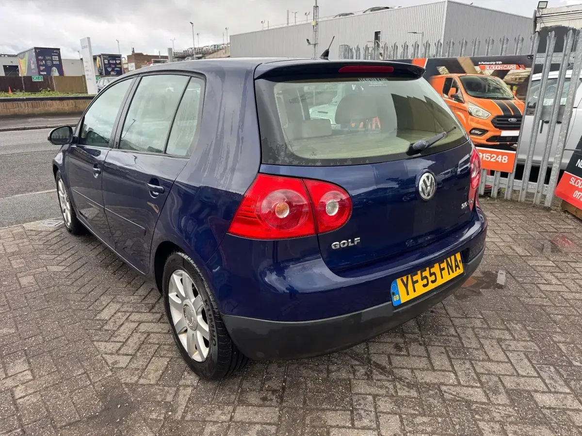 Used VW Golf IV GT 2005 Blue Hatchback