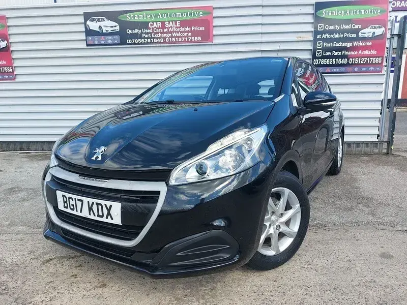 Used Peugeot 208 Active 2017 Black Hatchback