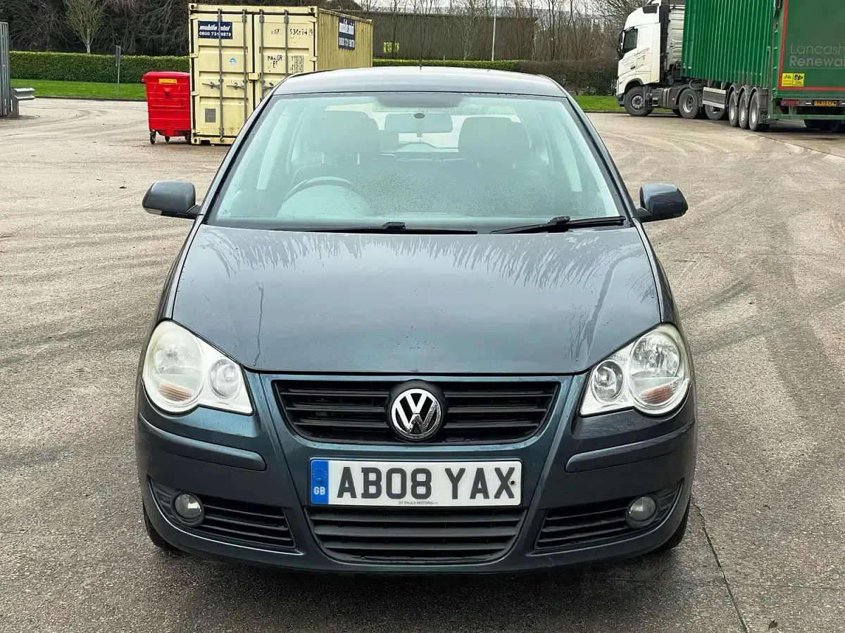 Used VW Polo Match 80 HP (58 kW) 2008 Grey Hatchback