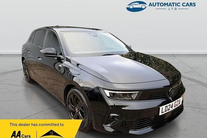 Used Vauxhall Astra 130 HP (95 kW) 2024 Black Hatchback