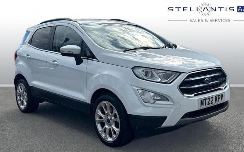 White Used 2022 Ford Ecosport Titanium SUV | £12,549 (Fair price) - Image 1/4