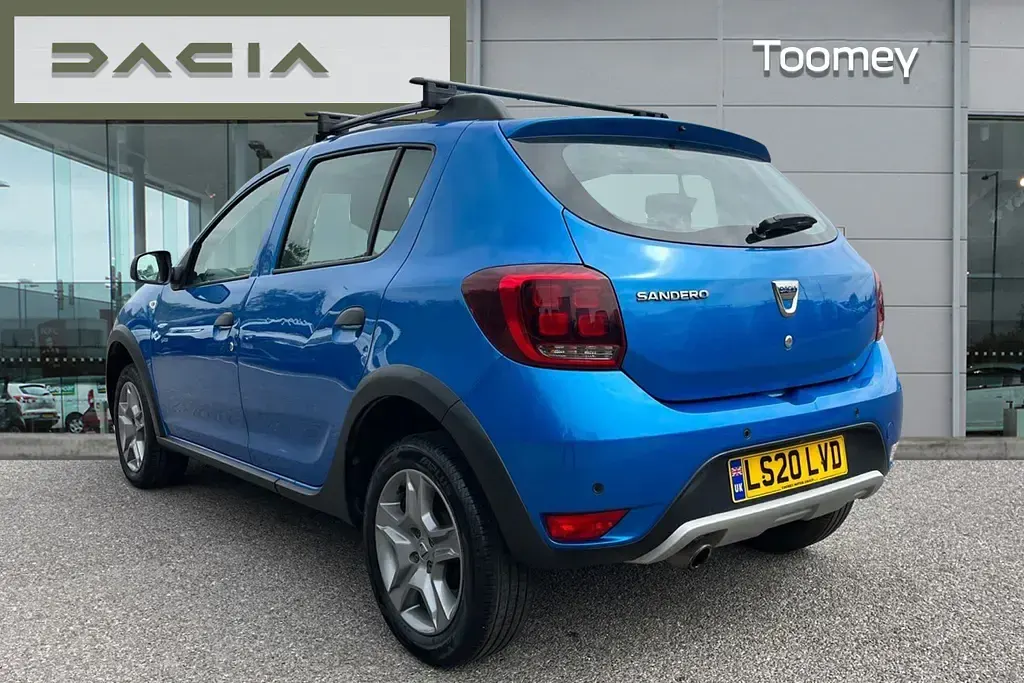 Used Dacia Sandero Comfort 90 HP (66 kW) 2020 Blue Hatchback
