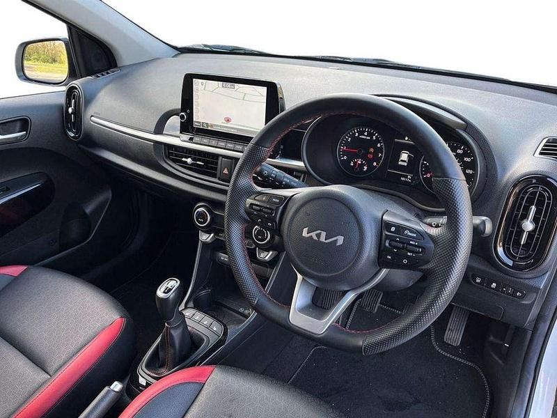 Used Kia Picanto GT-Line S 99 HP (72 kW) 2023 White Hatchback