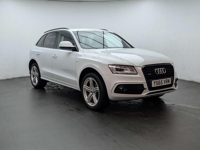 Used Audi Q5 S-line plus 190 HP (139 kW) 2016 White SUV
