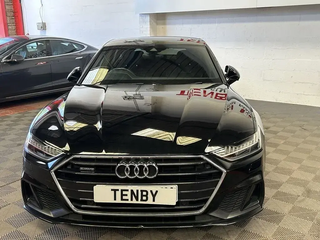 Begagnad Audi A7 Sportback S-Line 231 HK (169 kW) 2019 Svart Halvkombi