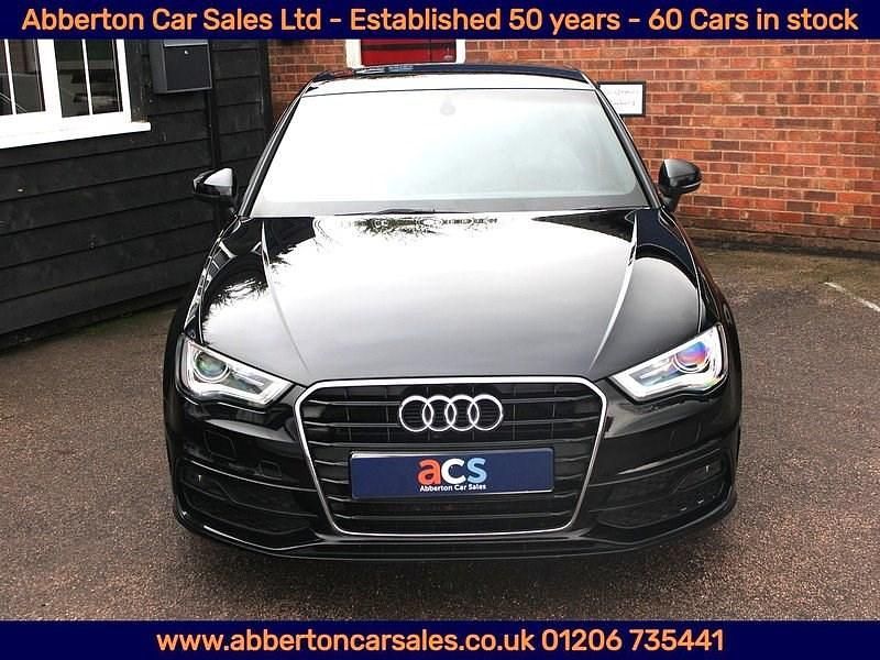 Used Audi A3 S-Line 2013 Black Hatchback