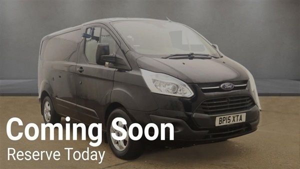 Black Used 2015 Ford Transit Custom Limited Van | £15,239 (A bit pricey) - Image 1/1