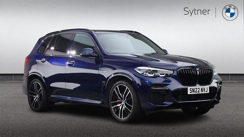 Used BMW X5 M Sport 389 HP (286 kW) 2022 Blue SUV