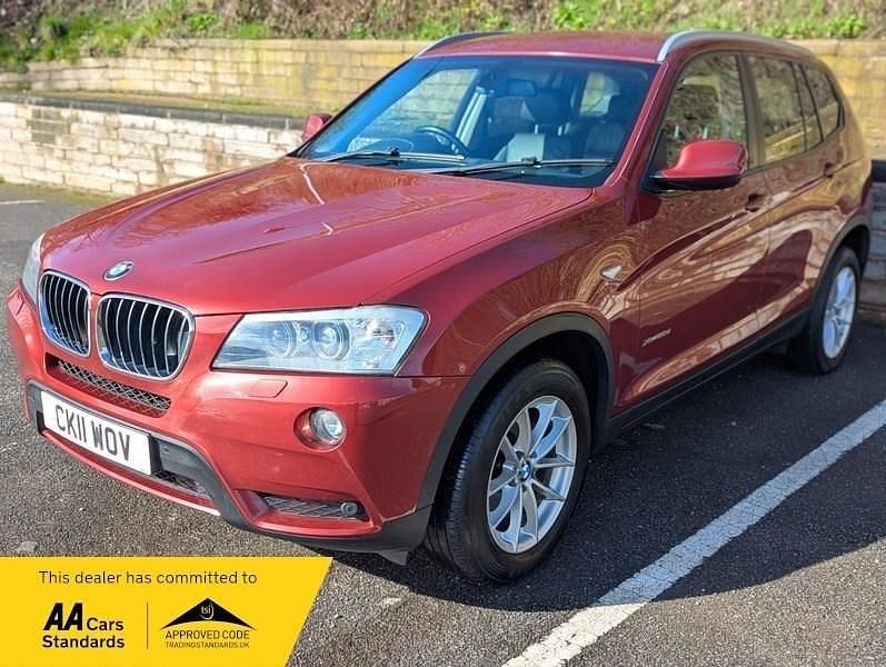 Used BMW X3 Luxury Line 185 HP (136 kW) 2011 Red SUV