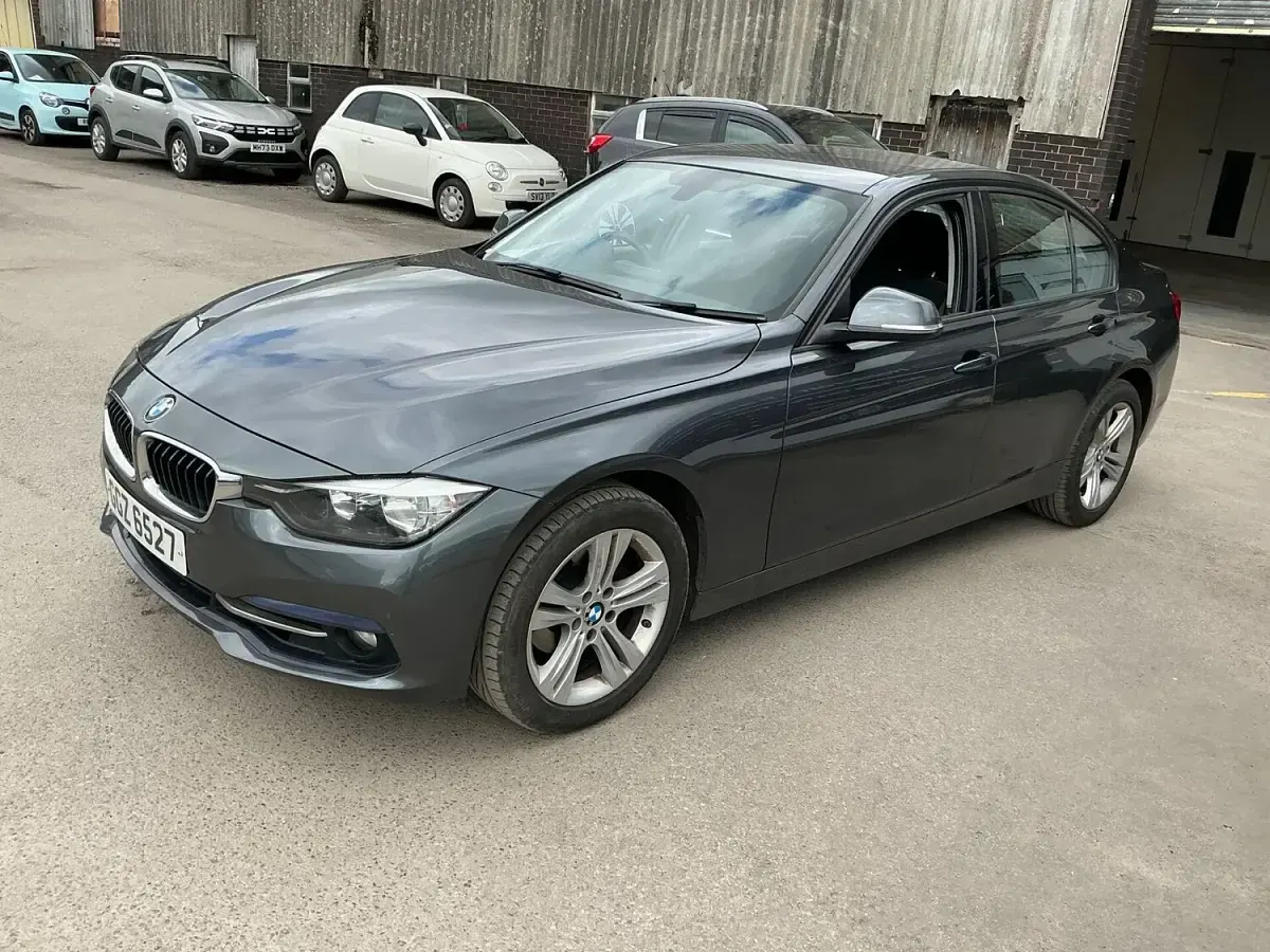 Used BMW 320 Sport Line 2017 Grey Sedan